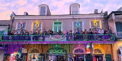 Evening- Mardi Gras Balcony Experience