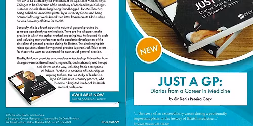 "Just a GP \u2013 Diaries from a Career in Medicine"