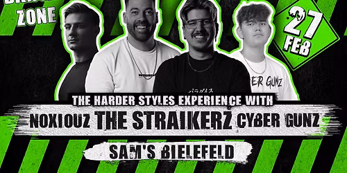 DANGER ZONE XL w\/ THE STRAIKERZ, NOXIOUZ & CYBER GUNZ