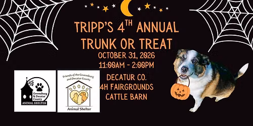 Tripp's 4th Annual Trunk or Treat!