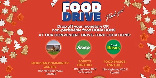 Annual Christmas Food Drive at MCC