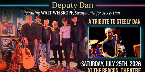 Deputy Dan with Walt Weiskopf at the Beacon Theatre