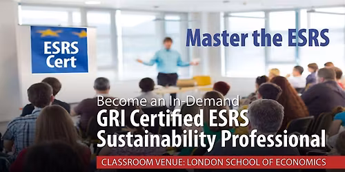 Become an In-Demand GRI Certified ESRS Sustainability Professional