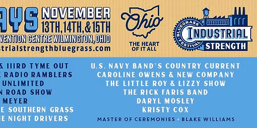 Industrial Strength Bluegrass - Fall 2025