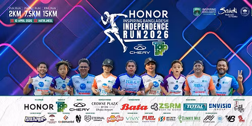 HONOR Inspiring Bangladesh Independence Run 2026 Powered by TapIn Driven by CHERY