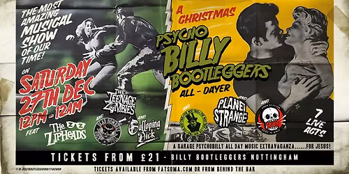 A CHRISTMAS PSYCHOBILLY BOOTLEGGERS ALL-DAYER
