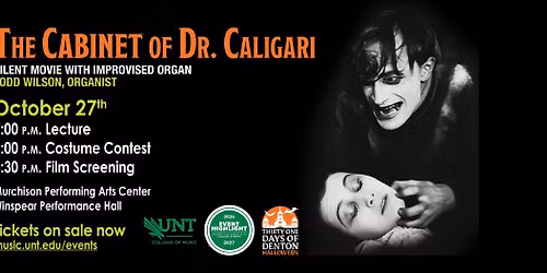 Silent Halloween Horror Movie - "The Cabinet of Dr. Caligari."