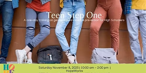 Teen Step 1 Training