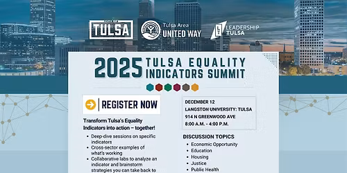 2025 Tulsa Equality Indicators Summit