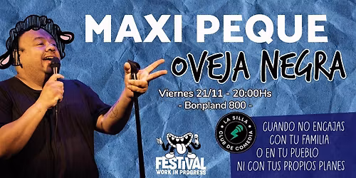 OVEJA NEGRA  MAXI  PEQUE