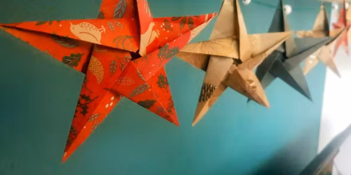 Christmas Origami Star Garland Workshop - FULLY BOOKED