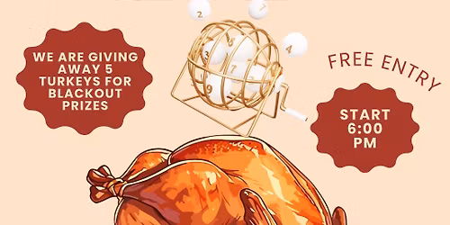 Thanksgiving Bingo Night at Beans and Brews!