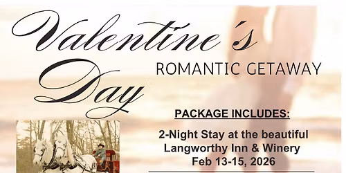 Valentines Day Romantic Getaway!