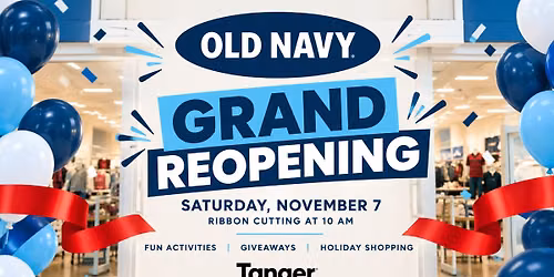 Old Navy Grand Reopening