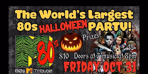 M80's HALLOWEEN PARTY!
