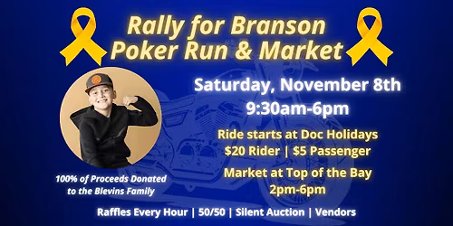 Rally for Branson Poker Run & Market