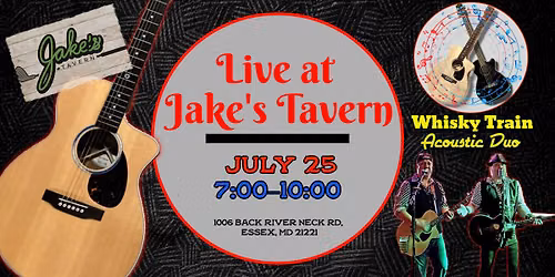 Whisky Train Duo at Jake's Tavern
