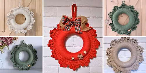 Warsztaty szyde\u0142kowania - szyde\u0142kowy wianek