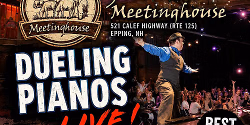 DUELING PIANOS LIVE AT JOSIAH'S MEETINGHOUSE!