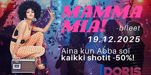 DORIS - Mamma Mia! -Bileet