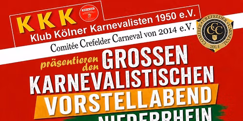 Gro\u00dfer karnevalistischer Vorstellabend am Niederrhein