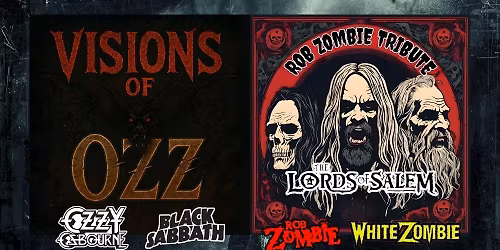 Ozzy and Zombie in Portsmouth, NH! Visions of Ozz and The Lords of Salem at The Press Room!