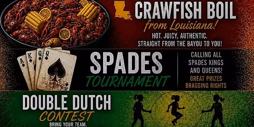 JuneTeenth Crawfish Boil