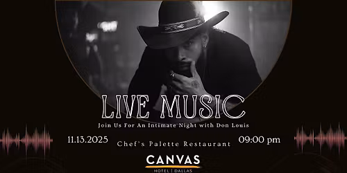 Canvas Acoustic Sessions: An Intimate Night with Don Louis