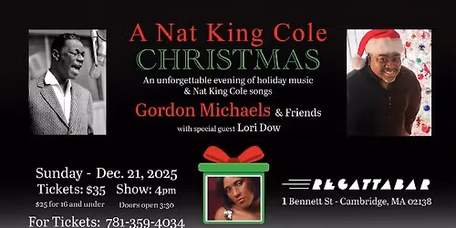 A Nat King Cole Christmas with Gordon Michaels