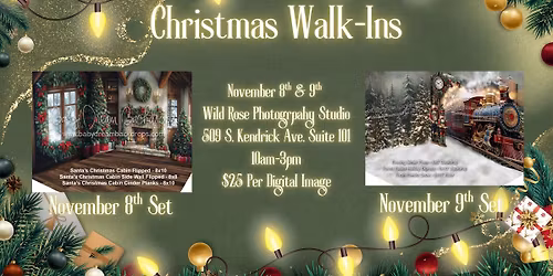 Christmas Walk-Ins
