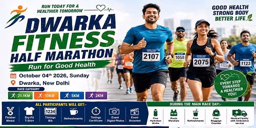 Dwarka Fitness Half Marathon 2026