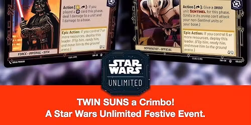 TWIN SUNS a Crimbo! A SWU Festive event.