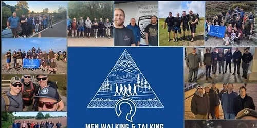 men's mental health walk