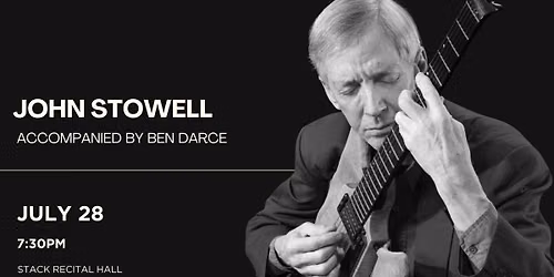 John Stowell Jazz Guitar Concert