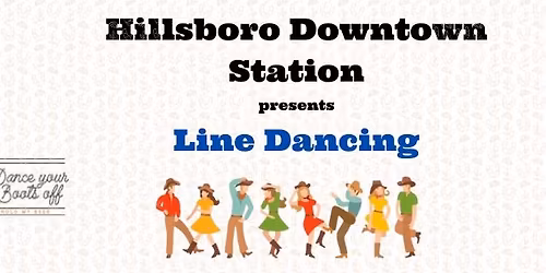 Intro Line Dancing101 at Hillsboro Downtown Station 