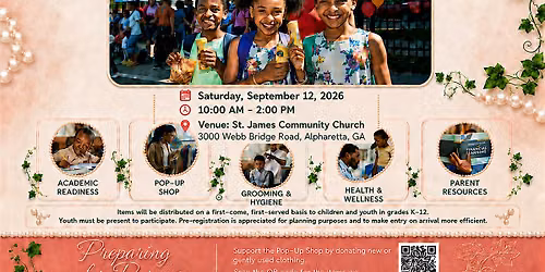 Phi Phi Omega Chapter & Friends for Life Back to School Community Event