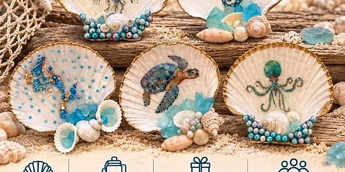 Resin Art Scallop Shell Workshop