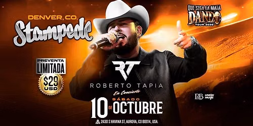ROBERTO TAPIA EN AURORA