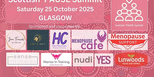 Scottish 'Pause Summit - the biggest menopause event in Glasgow
