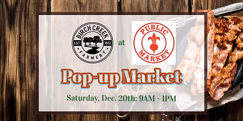 Pop-up at Public Market in Wheeling