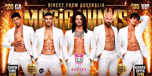 Sep 26th: Columbus, OH- GIRLS NIGHT OUT\u00ae AUSTRALIAN TAKEOVER at Aurora Nightlife