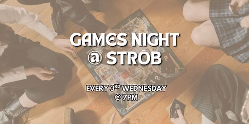 Games Night at STR\u014cB