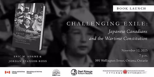 Book Launch \/ Lancement de livre: Challenging Exile