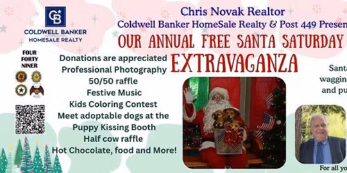 2025 Annual Free Santa Saturday Extravaganza
