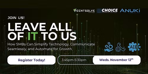Leave all of IT to us: Simplify, Communicate, and Automate for SMB Growth