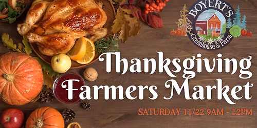 Thanksgiving Farmers Market