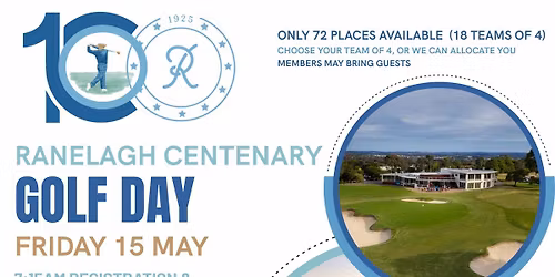 CENTENARY GOLF DAY