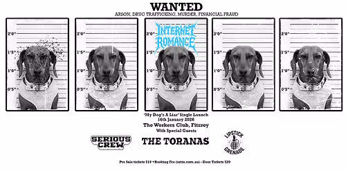 Internet Romance 'My Dog's A Liar' Single Launch