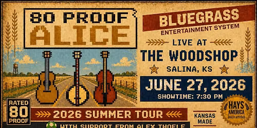 80 Proof Alice + Alex Thoele at the Woodshop