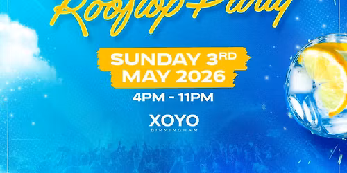 The BIG Bank Holiday: Rooftop Party